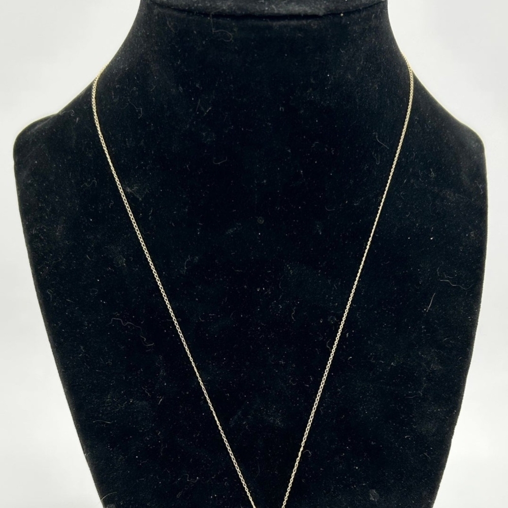 Solid 10k Yellow Gold 18" Dainty Box Cable Chain Necklace – Unisex Jewelry